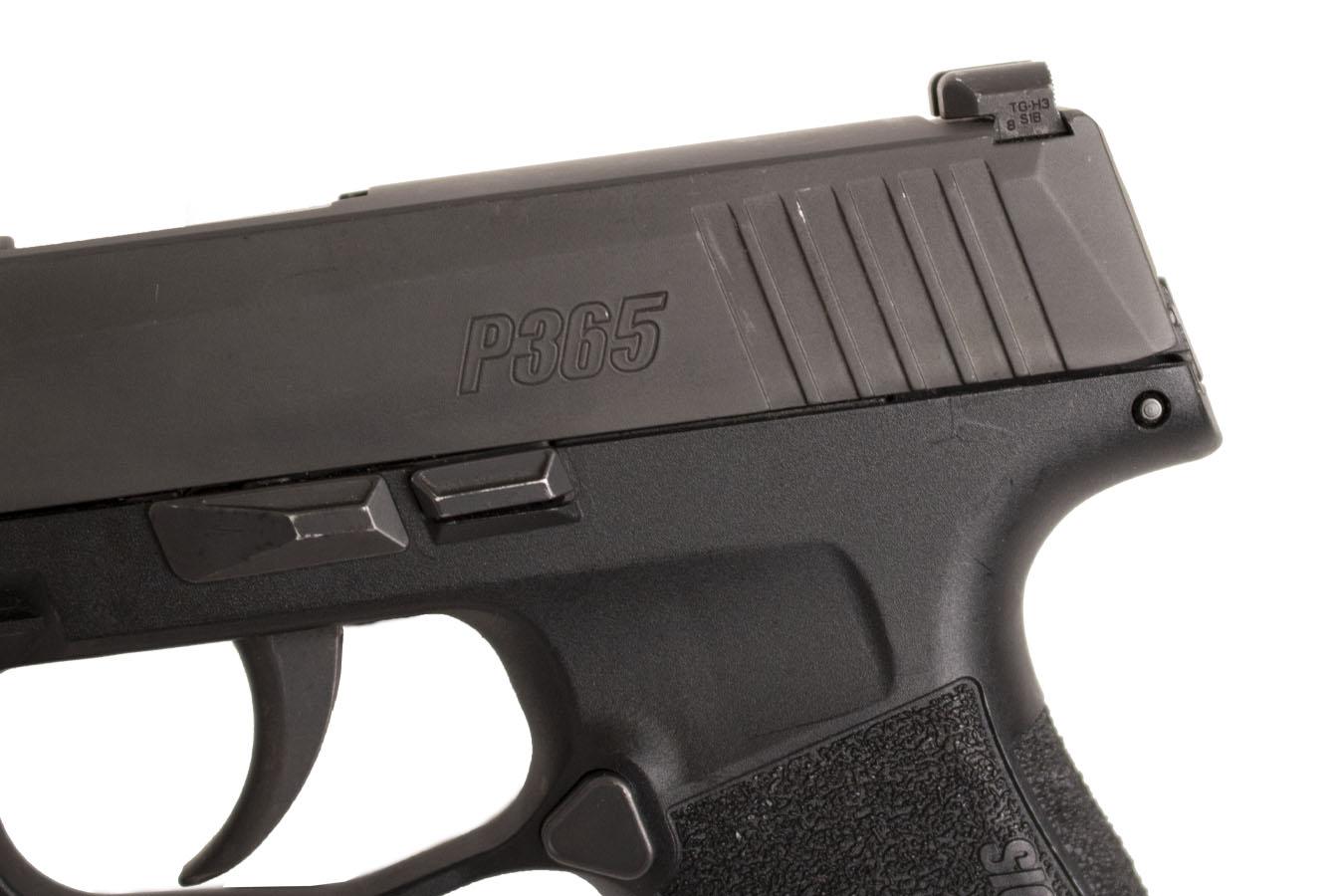 SIG SAUER P365 9mm Micro Compact Pistol with Two Magazines and X-Ray Sights (Law Enforcement Sample)
